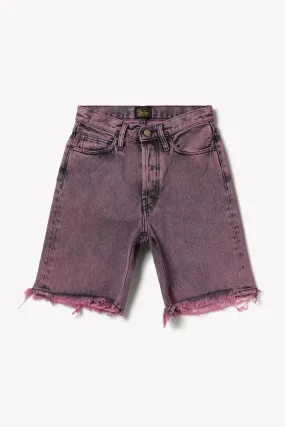 Acid Wash Denim Short