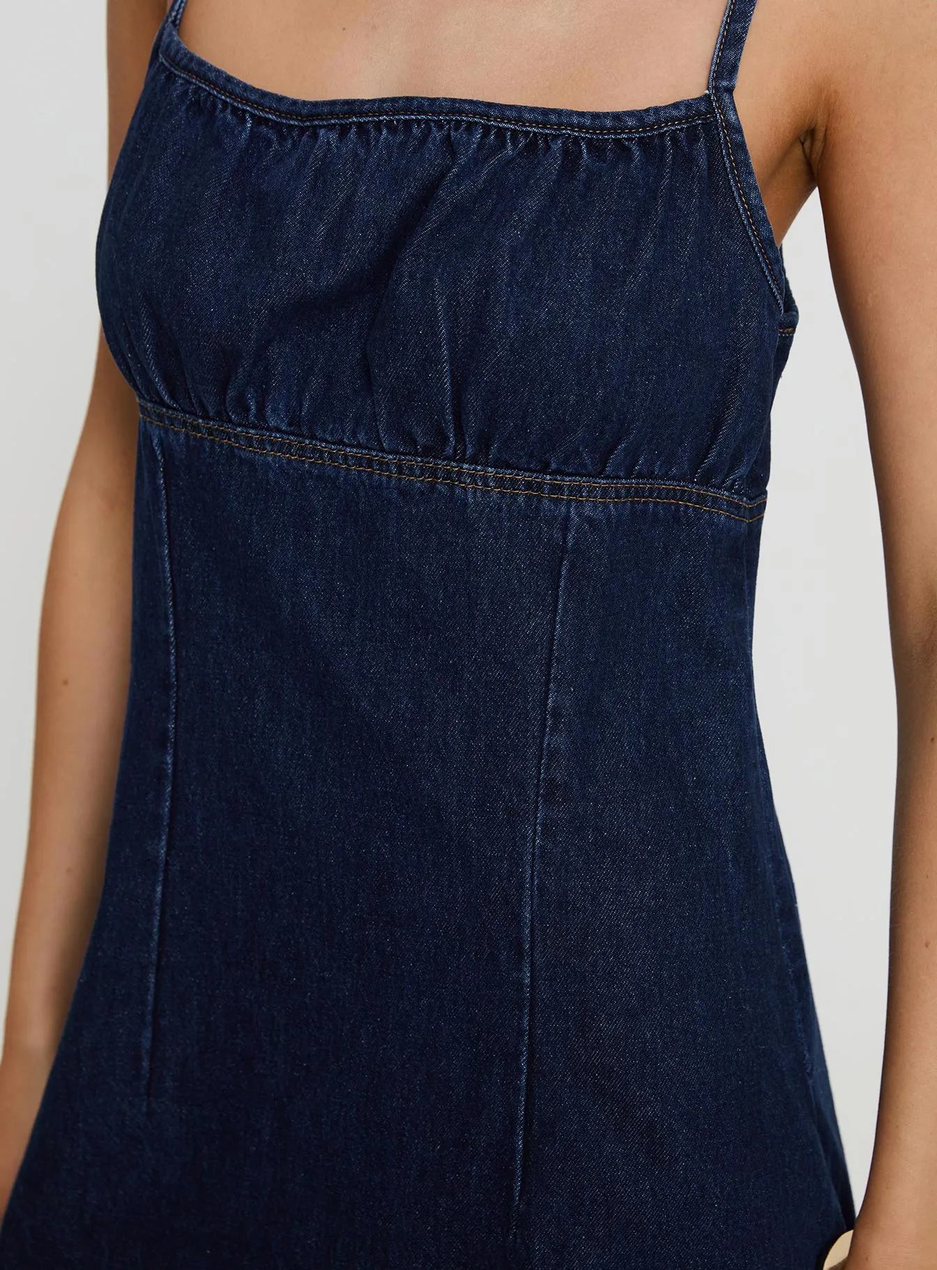 Adria Denim Mini Dress Indigo