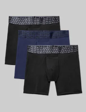 Apollo Mid-Length Boxer Brief 6" (3-Pack)