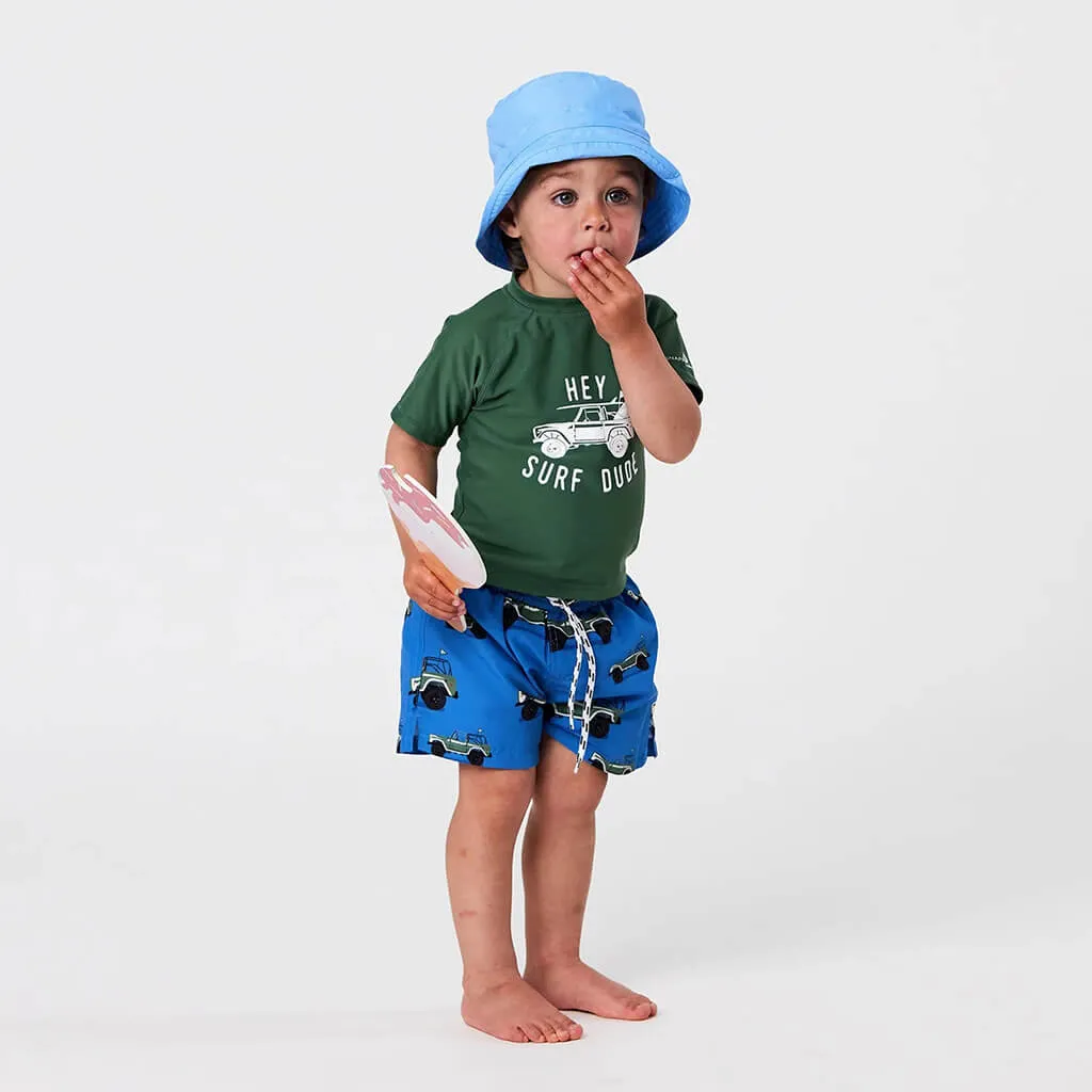Baby Short Sleeve Set Surf Safari