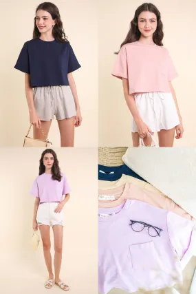 BASICS MINORI CROPPED BOXY TEE BUNDLE B