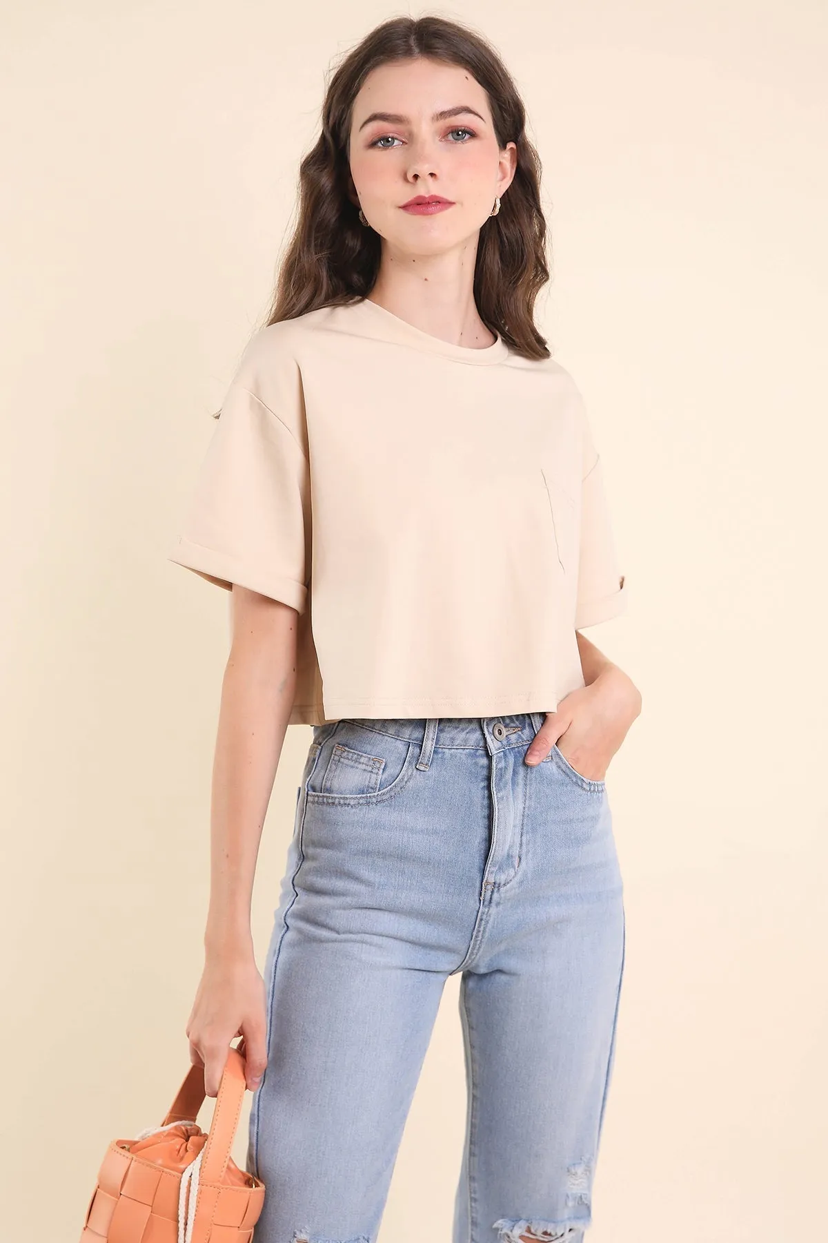 BASICS MINORI CROPPED BOXY TEE BUNDLE B