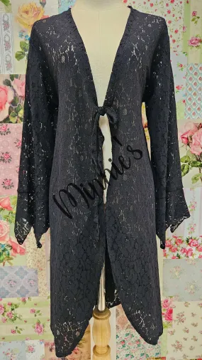 Black Lace Jacket LR0668