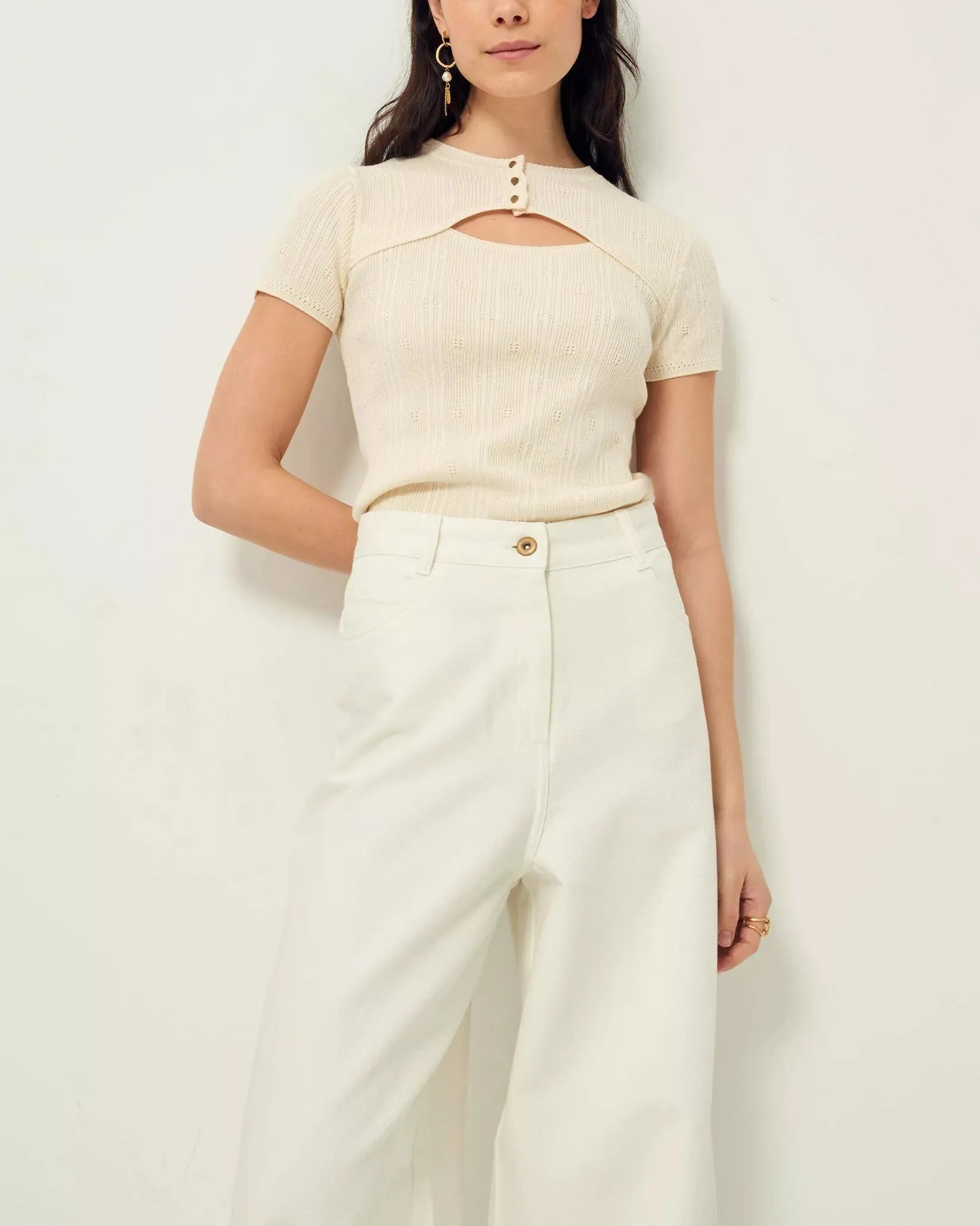 Blouse Shanti Fleur-De-Sel