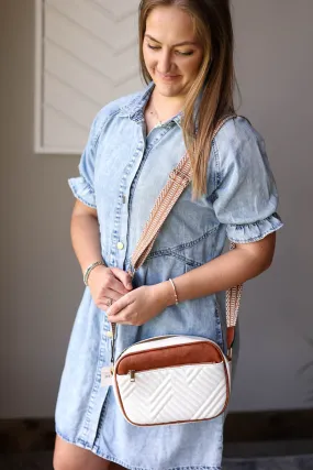 Blue Mineral Washed Denim Dress • XL