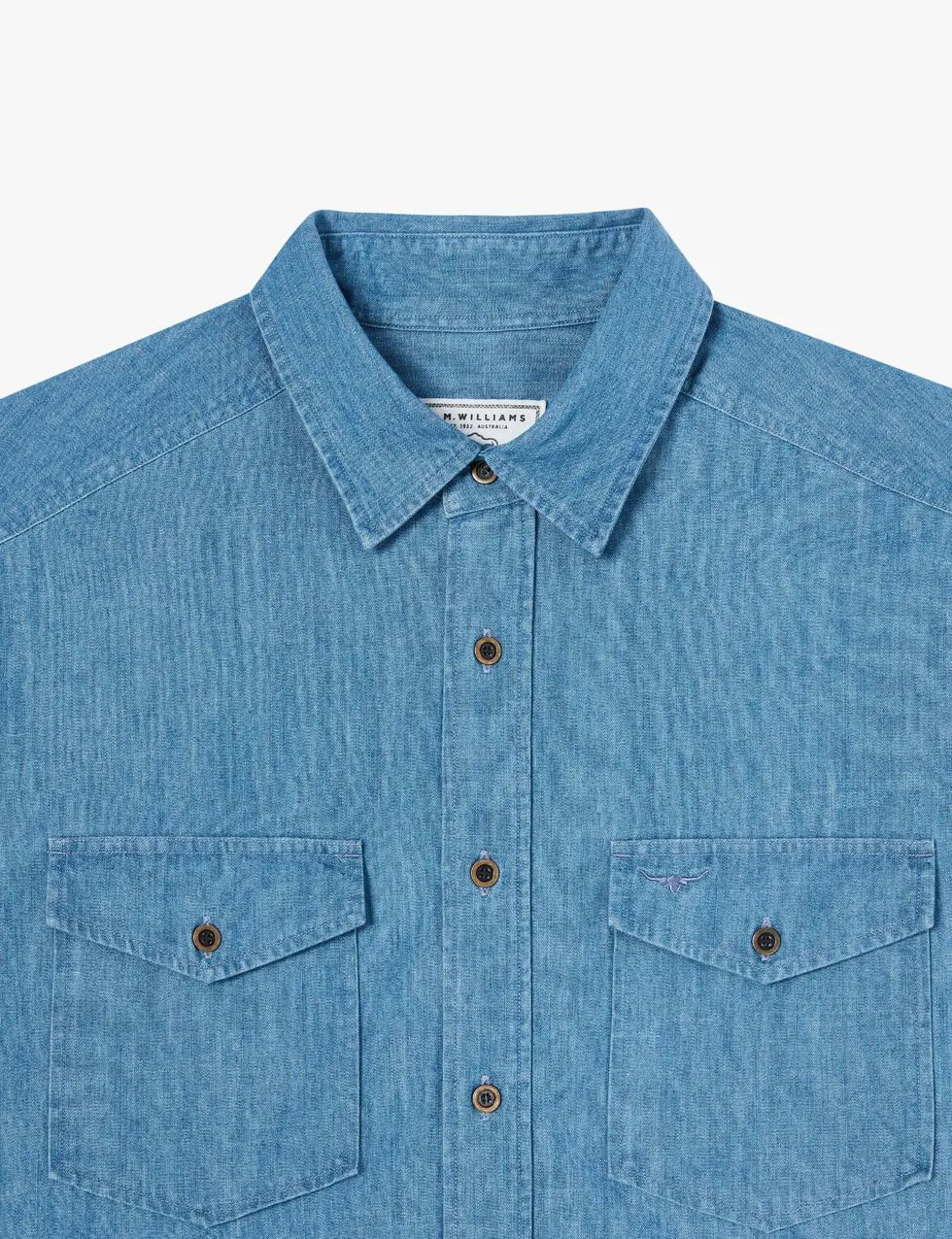 Bourke Workshirt - Bleach Wash