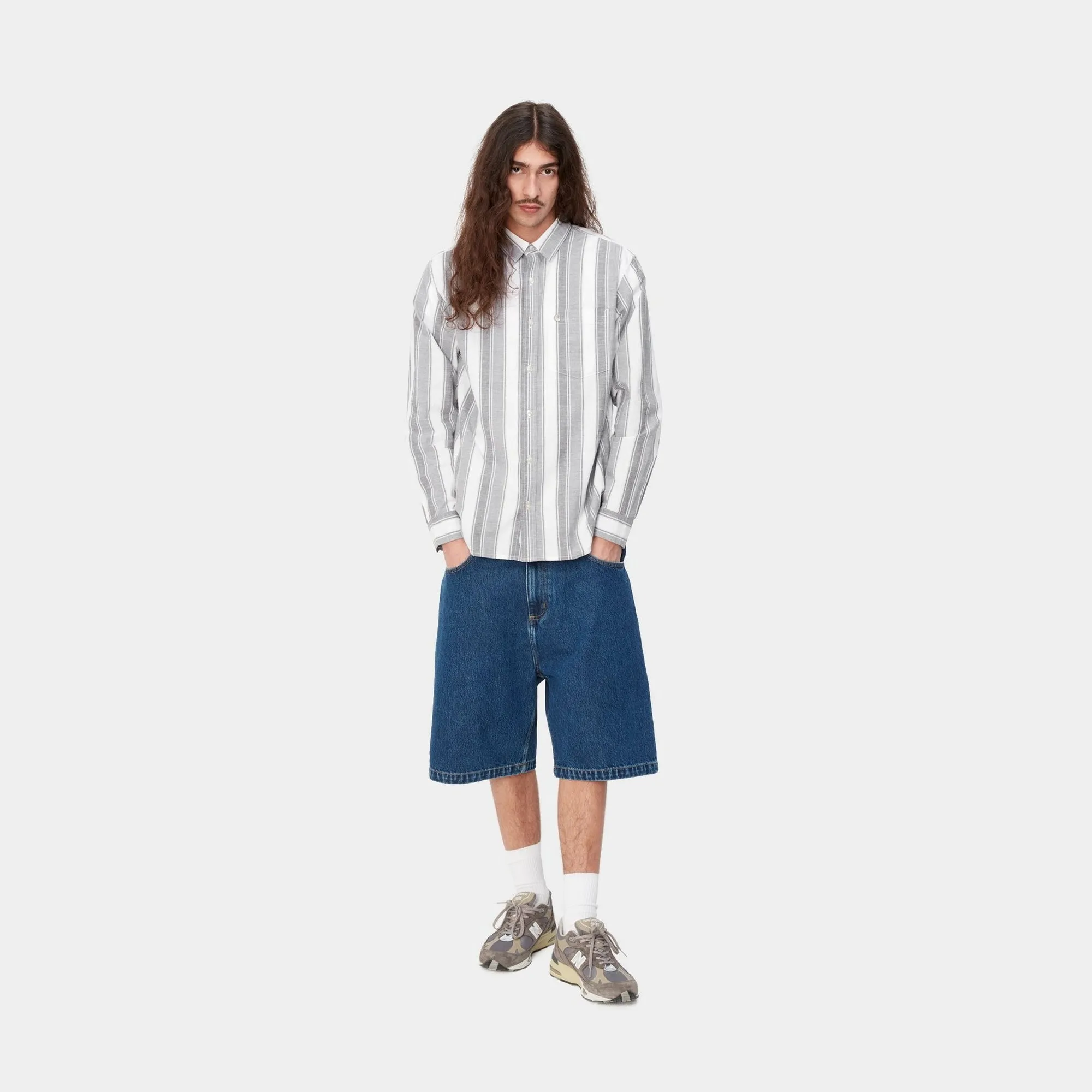 Kendricks Stripe Shirt | Flint / Shiver