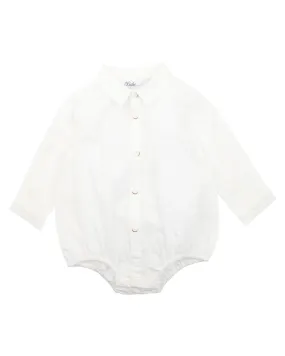 LIAM IVORY SHIRT BODYSUIT