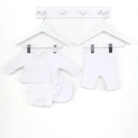 Mintini Unisex White 4 Piece Set