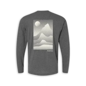 Mountain Fog Long Sleeve Tee - Heather Gray