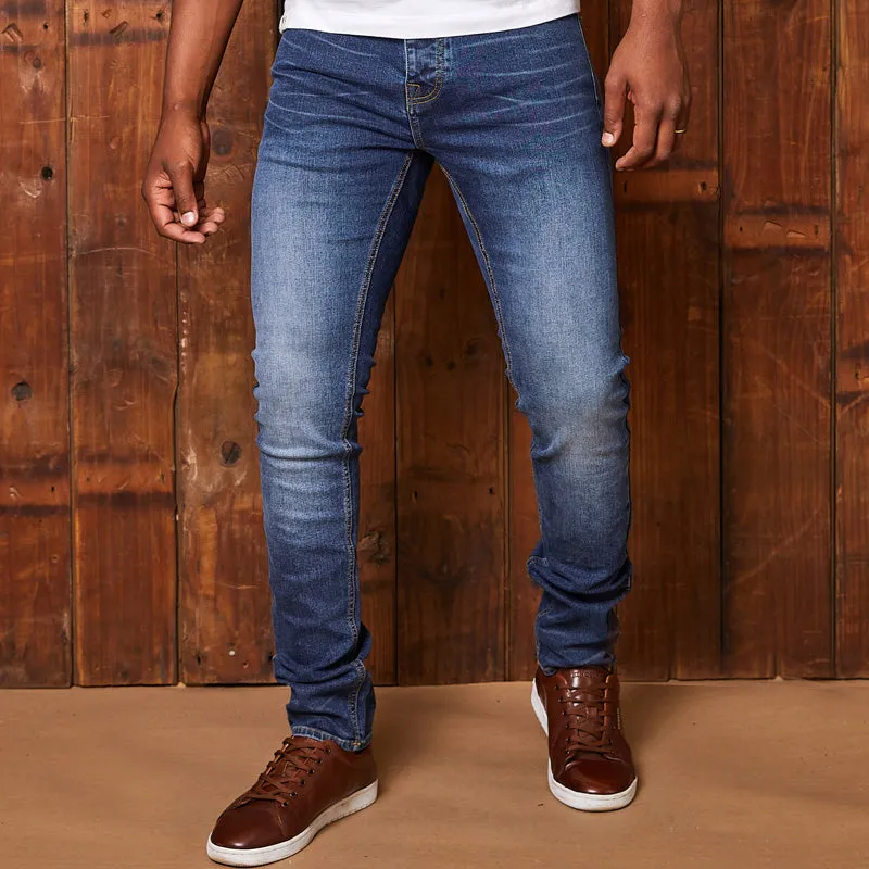 Okavango Super Slim Denim Indigo Light Wash