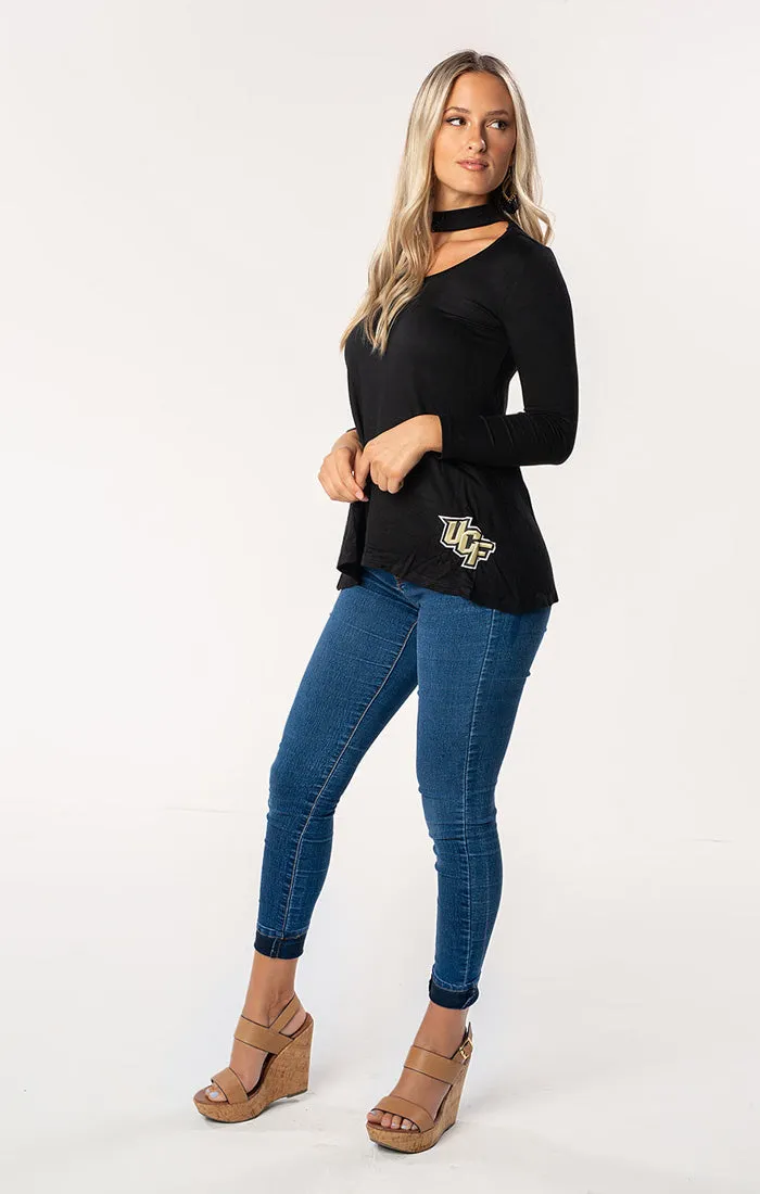 UCF Knights The Chelsea Choker Long Sleeve Tee